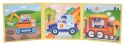 Magnetyczne Puzzle Pojazdy + Książeczka
