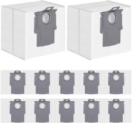 VACUUM ACC DUST BAG 12PCS/WHITE H5 8.04.0032 ROBOROCK