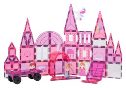 Zestaw Klocków Magnetycznych Do Malowania Różowa Księżniczka 126el.