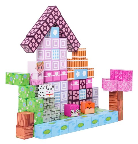 Zestaw Kostek, Klocków Magnetycznych 110el.