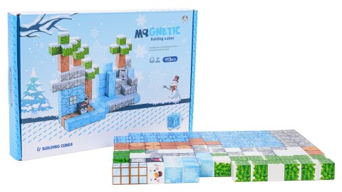 Zestaw Kostek, Klocków Magnetycznych 113el.