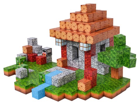 Zestaw Kostek, Klocków Magnetycznych 312el.