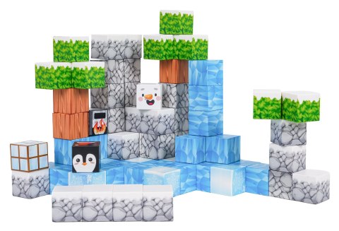 Zestaw Kostek, Klocków Magnetycznych 66el.