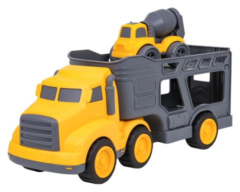 Zestaw Pojazdów Laweta + Autka Budowlane