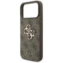 Guess 4G Strap 4G Classic Logo - Etui iPhone 17 Pro Max (brązowy)