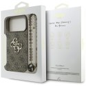 Guess 4G Strap 4G Classic Logo - Etui iPhone 17 Pro Max (brązowy)