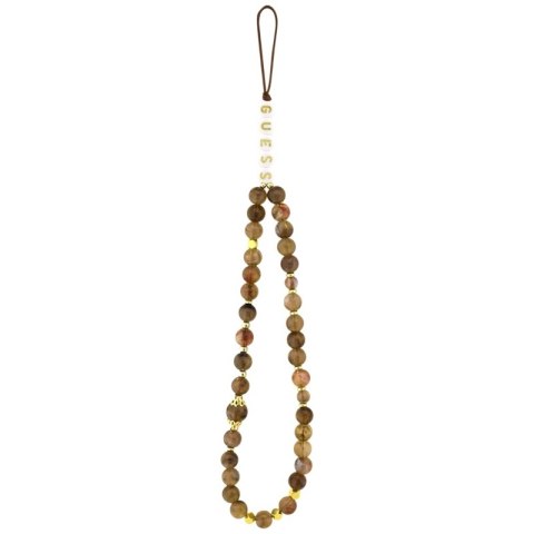 Guess 4G Strap 4G Classic Logo - Etui iPhone 17 Pro (brązowy)