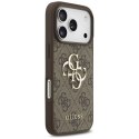Guess 4G Strap 4G Classic Logo - Etui iPhone 17 Pro (brązowy)