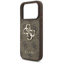 Guess 4G Strap 4G Classic Logo - Etui iPhone 17 Pro (brązowy)