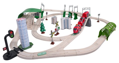 Kolejka Miasto z Funkcją Świateł i Dźwięku 89el.