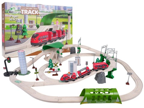 Kolejka Miasto z Funkcją Świateł i Dźwięku 89el.