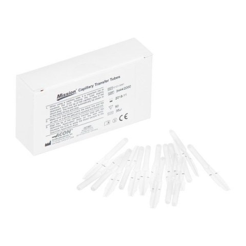 Mission Kapilary pipety 35 µ (op. 50 szt.)