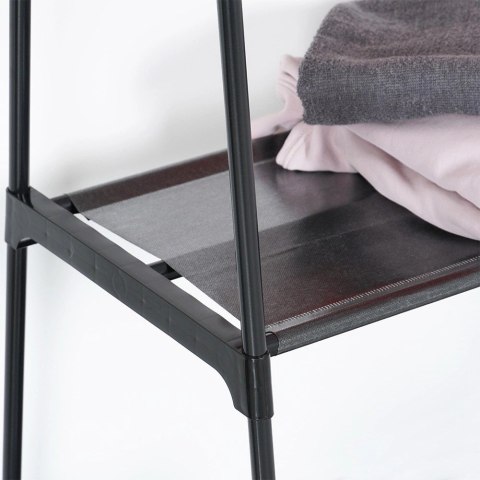 Wieszak Stojak na Ubrania Metalowy Podłogowy Pojemny na Kółkach VILDE 160cm