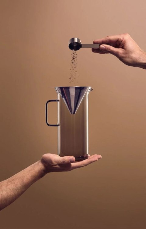 Zaparzacz przelewowy IMPACT, szary 1000ml