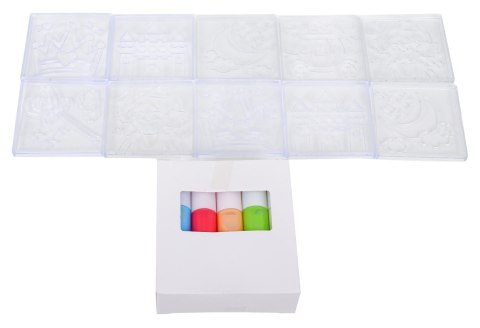 Zestaw Klocków Magnetycznych Do Malowania Różowa Księżniczka 126el.