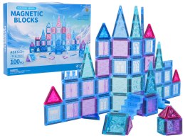Zestaw Klocków Magnetycznych ICE SNOW 100el.