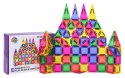 Zestaw Kolorowych Klocków Magnetycznych 75el.