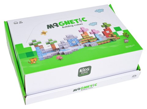 Zestaw Kostek, Klocków Magnetycznych 384el.