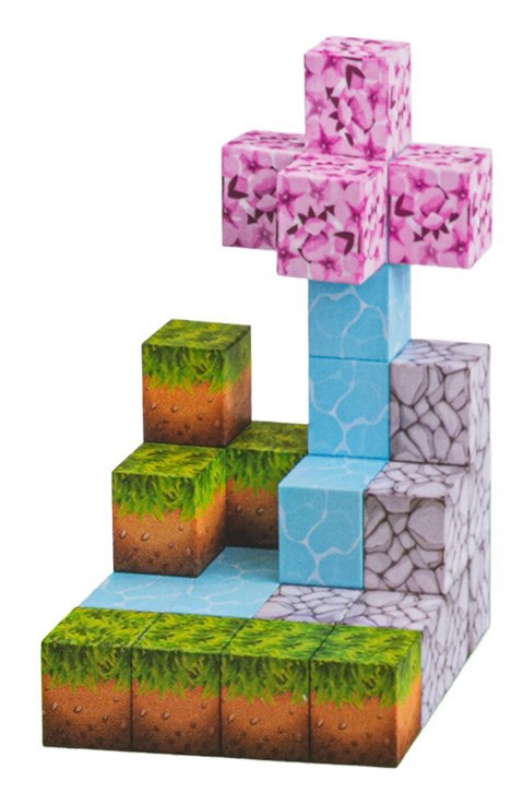 Zestaw Kostek, Klocków Magnetycznych 384el.