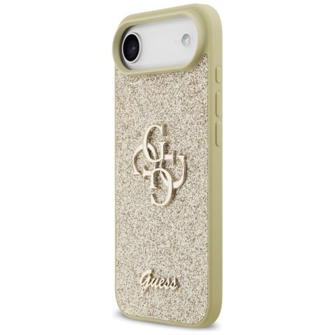 Guess Fixed Glitter Big 4G - Etui iPhone Air (złoty)