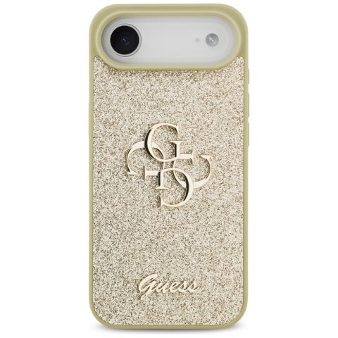 Guess Fixed Glitter Big 4G - Etui iPhone Air (złoty)