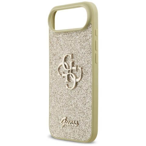 Guess Fixed Glitter Big 4G - Etui iPhone Air (złoty)