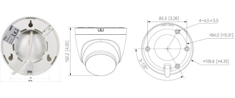 KAMERA IP T3A-PV-0280B Wi-Fi 6, Smart Dual Light Active Deterrence - 3 Mpx 2.8 mm DAHUA