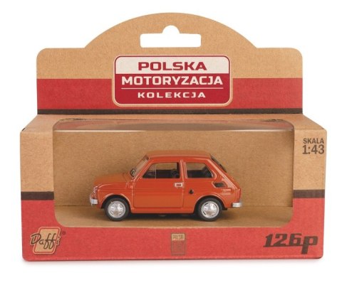 Kolekcja PRL - Fiat 126P Brązowy