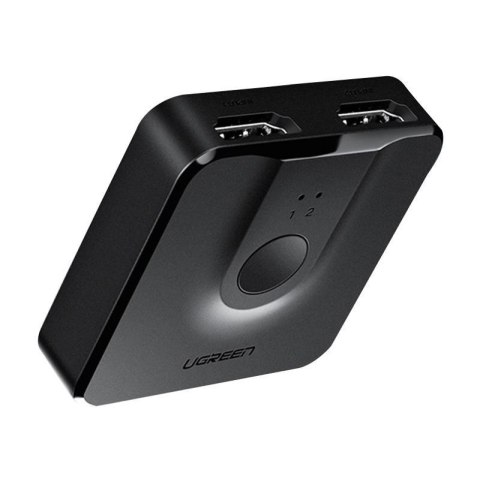 Przełącznik Switch UGREEN CM217 2w1 HDMI 2.0 20cm (czarny)