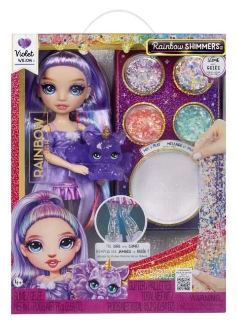 Rainbow High Rainbow Shimmers with Slime Fashion Doll - Violet (purple)