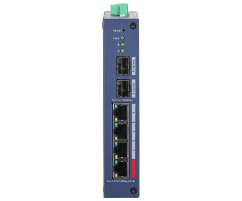 SWITCH PRZEMYSŁOWY POE CHS4206-4ET-90 4-PORTOWY SFP DAHUA