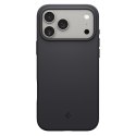 Spigen Silicone Fit Mag MagSafe - Etui do iPhone 17 Pro Max (Black)