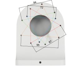 UCHWYT KAMERY STG-PFB203W STG