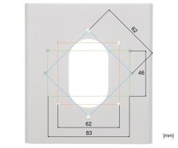 UCHWYT NA SŁUP STG-1275ZJ-S-SUS STG