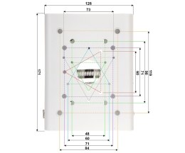 UCHWYT NA SŁUP STG-PFA150 STG