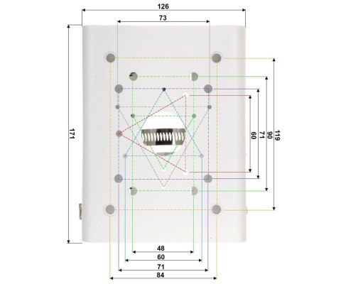 UCHWYT NA SŁUP STG-PFA150 STG