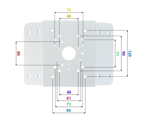 UCHWYT NAROŻNIKOWY KAMERY STG-PFA151 STG