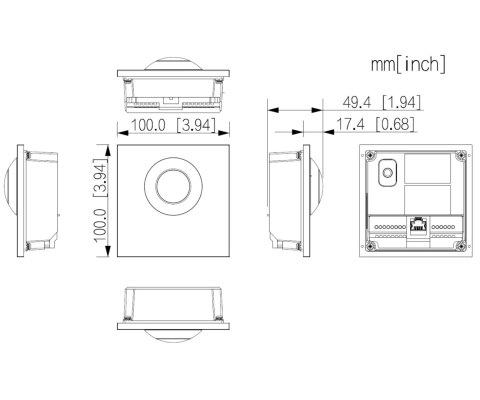 WIDEODOMOFON VTO4201F-P1 DAHUA