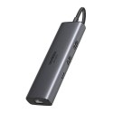 Adapter / Hub USB-C 6w1 Ugreen CM512, HDMI 4K@60Hz, 2x USB, RJ45, PD 100W