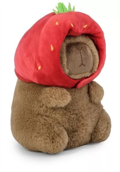 Daffi - Maskotka kapibara z czapką 20 cm