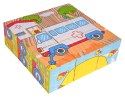 Klocki Drewniane Dla Najmłodszych Edycja Pojazdy