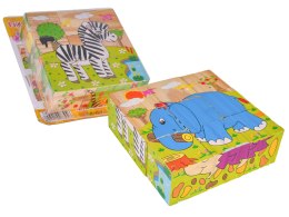 Klocki Drewniane Dla Najmłodszych Edycja Zwierzątka