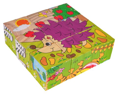 Klocki Drewniane Dla Najmłodszych Edycja Zwierzątka