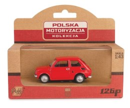 Kolekcja PRL - Fiat 126P Czerwony