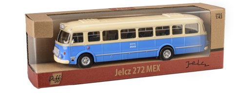 Kolekcja PRL - Jelcz 272 Mex Autobus Niebieski, skala 1:43