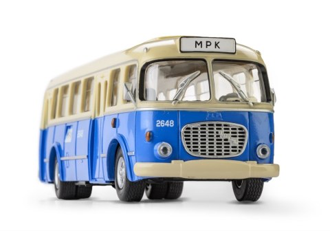 Kolekcja PRL - Jelcz 272 Mex Autobus Niebieski, skala 1:43