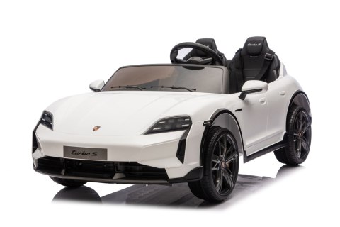 Pojazd Porsche Taycan Turbo S Biały