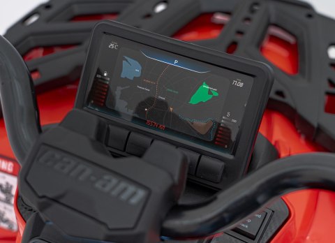 Quad Can Am Outlander ATV Czerwony