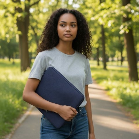 Tucano Colore2 - Pokrowiec MacBook Air 13" / Pro 13" / Laptop 12" (granatowy)