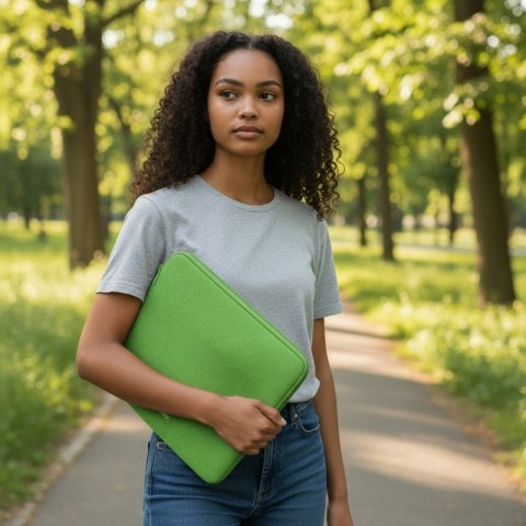 Tucano Colore2 - Pokrowiec MacBook Air 13" / Pro 13" / Laptop 12" (zielony)